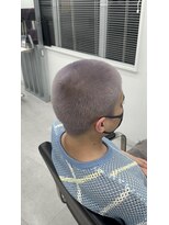 キバ(kva)&nbsp;▽□□▽ メンズショートペールラベンダー