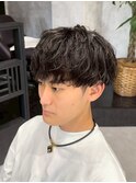 メンズカット/パーマ/ヘッドスパ/ブリーチ/眉毛/韓国/大宮/Men's