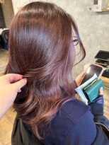 アルファ 我孫子店(alpha)&nbsp;ピンクヴァイオレット/インナーカラー/レイヤーカット/我孫子