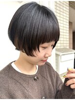 シャルティア 岩国(SHALLTIA)&nbsp;ナチュラルカラー/ナチュラルブラウン/ショートボブ/個性的