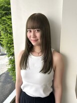 シキ 渋谷(siki)&nbsp;ベージュカラー/ブリーチなしダブルカラー/赤み消し/渋谷/原宿