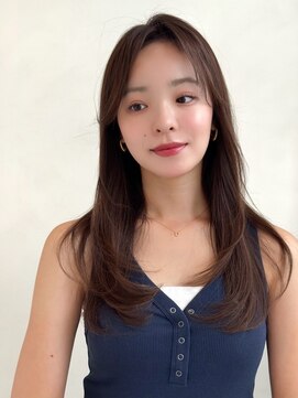 ザックラフィネ(ZACC raffine) ヘーゼルベージュ/レイヤーカット/ワンカールスタイル