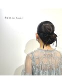 結婚式お呼ばれヘアアレンジ
