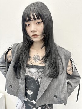 ココ 本八幡(KOKO) #黒髪#小顔#クラゲヘアー#オリーブグレー#ココアベージュ#美髪