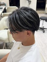 バース 梅田中崎町店(BIRTH)&nbsp;50代40代白髪ぼかしシルバーメッシュバレイヤージュ