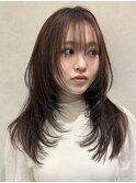 レイヤー/フェイスレイヤー/ハッシュカット