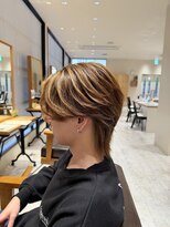 ヘアルシェーヌ ルミエール(hair le chene lumiere)&nbsp;メンズバレイヤージュ風ハイライト