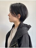 やわらかいショートボブ