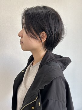 やわらかいショートボブ