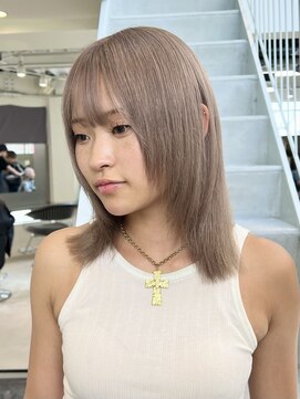 ラック 表参道(LUCK) グレージュ/ブリーチ/ケアブリーチ/デザインカラー/表参道