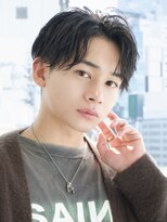 エイド 本店(aid)&nbsp;韓国風ニュアンスセンターパート刈り上げツーブロック