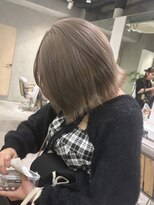 ナナローネス(nana loness)&nbsp;ミルクティーベージュ×ボブ