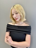 サンド ミュウ 横浜店(sand mieu)&nbsp;くびれボブ/ミディアムレイヤー/ボブディ/ワインレッド