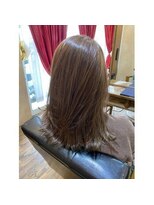 アメリアム 大阪上本町店(Ameri amu.) 【ブラウンベージュ/ショート/似合わせボブ】#Ameri