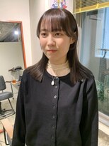 ノル 栄矢場町(nol)&nbsp;アッシュベージュ×艶髪ストレート