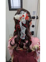 ヘアークラフト アンジュ(Hair craft ange)&nbsp;編みおろしスタイル