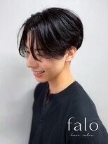 ファロ 二子玉川(falo)&nbsp;ツーブロセンター分けスタイル【falo二子玉川】