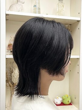 アッシュ 鶴ヶ峰1号店(Ash) マッシュウルフ【横浜/鶴ヶ峰/ウルフ/マッシュウルフ/レイヤー】