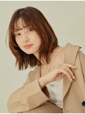 顔周りレイヤーで叶う垢抜けボブ