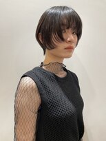 シアアルン 新小岩店(SHEER alun)&nbsp;【モード＆透明感】大人お洒落ショートボブ×ブラウン【新小岩】