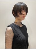 【モード&透明感】大人お洒落ショートボブ×ブラウン【新小岩】