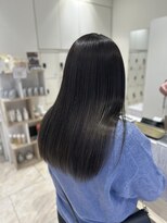 ケンジ 平塚 アネッタ(KENJE annetta) 艶髪ストレート 髪質改善カラー 髪質改善トリートメント