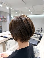 アッシュ 高幡不動店(Ash)&nbsp;小顔くびれレイヤーショートオリーブグレージュマッシュショート
