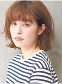 透明感のある大人かわいいヘルシーレイヤーボブディ＜徳竹＞