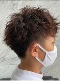 〈VANCOUNCIL〉ツイストスパイラルツーブロックベリーショート