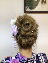 ヘアサロン ユニティ(Hair Salon Unity) ロープ編みローズアップ