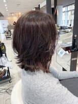 ★岡田有加★20代30代/クセを活かしたくびれボブスタイル