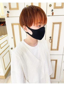 アルクバイネオリーブ 荻窪店(arc by neolive) 前髪インナーカラー☆マッシュショート