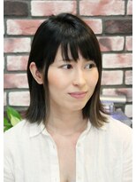 エクラート イーリス 高田馬場店(ECLART IriS)&nbsp;≪高田馬場美容室≫大人インナーカラーで切りっぱなしボブ♪