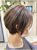 アースカラー似合わせカットくびれヘア　【稲毛】