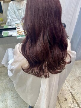 クリアーオブヘアー 本山店(CLEAR of hair) ブリーチなしラベンダーピンク