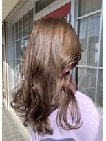 ヘアークリエイションアンズ(Hair creation Andz) イヤリングカラーちらみえ