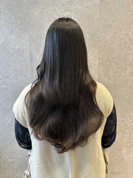 アース 三軒茶屋店(HAIR&MAKE EARTH) 艶髪ロング/TOKIOトリートメント/透明感カラー