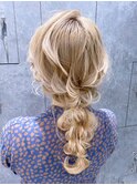 ロングヘアアレンジ_大人ガーリーチョコレート_ba441971