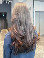 グラデーションロング_ピンクベージュマチルダボブ_ba463981