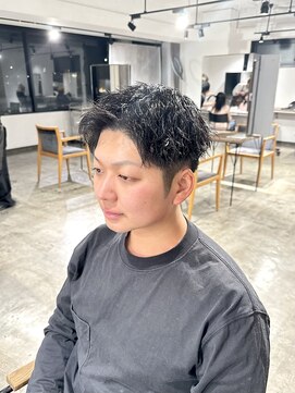 ザ オーダー(THE ORDER) 短髪ツイストスパイラルパーマスパイキーショートメンズパーマ