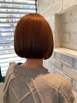 エヌアンドエー 春日部東口店(hair shop N&A) 大人ショートミディアムボブ丸みボブ×髪質改善カラー/白髪染め