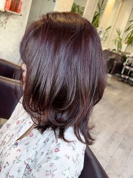 ヘアーエポック(hair epoque) 大人ガーリー大人美人透明感髪質改善くすみカラー