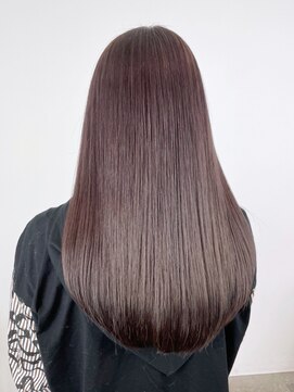 アイティー バイ アルバム 中野店(IT by ALBUM) 美髪くびレイヤーレイヤーロングカーキベージュ_ba501321