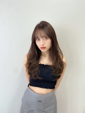 モク 立川(moc) moc style 立川/韓国/ブリーチ/髪質改善/前髪/顔まわり/レイヤー
