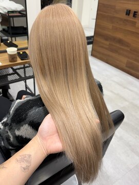 ネクスト 池袋(NEXT) ダブルカラー/ハイトーン/ミルクティー/ベージュ