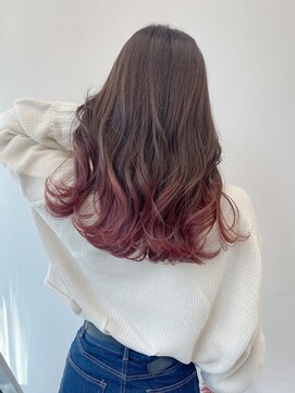 アライブ キチジョウジ(ALIVE Kichijoji) 【ALIVE吉祥寺】ピンクベージュグラデーションカラー