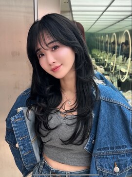 レディアル 渋谷(REDEAL) 韓国ヘア/ブリーチ/暖色カラー/ワンホン【レイヤー/渋谷】