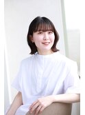 外ハネくびれボブ