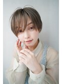 【GEEKS渋谷】スモーキーアッシュ/クールショート/20代30代/小顔