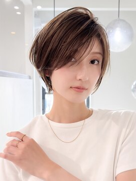 ロンドエニカ 大宮(Lond enika) グランマッシュ/細めハイライト/ショート/白髪ぼかし/前髪☆48